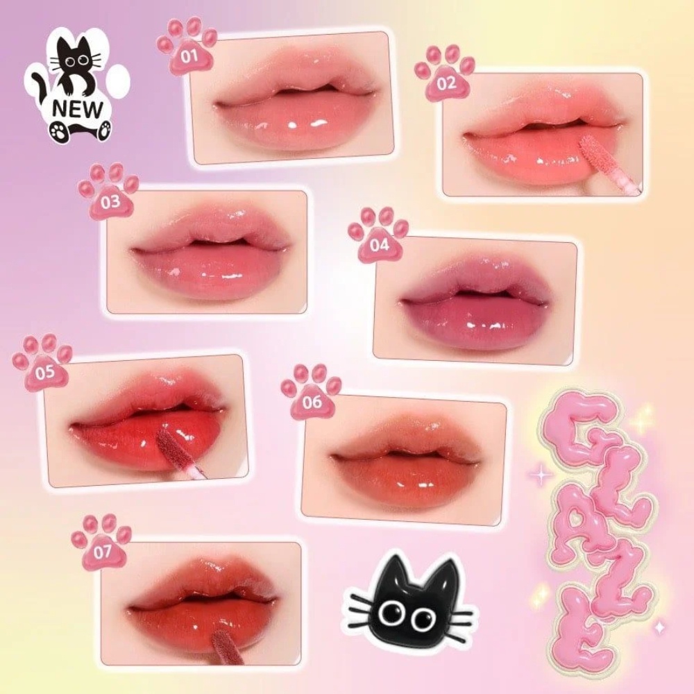 Son bóng Black Rouge Chewy Lip Glaze 32.8g môi căng mọng che phú rãnh môi