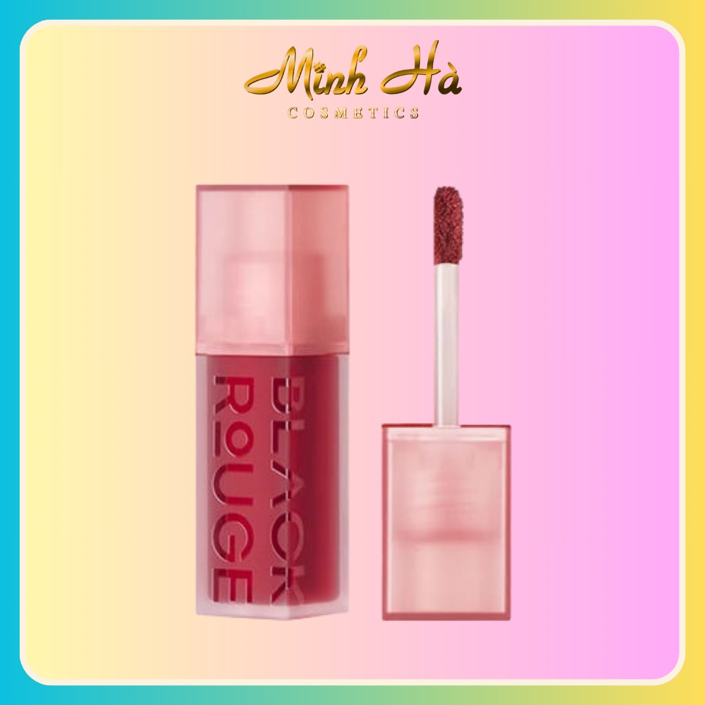 Son kem lì Black Rouge Double Layer Over Velvet 4g lớp finish lỳ căng bóng và ấm mượt
