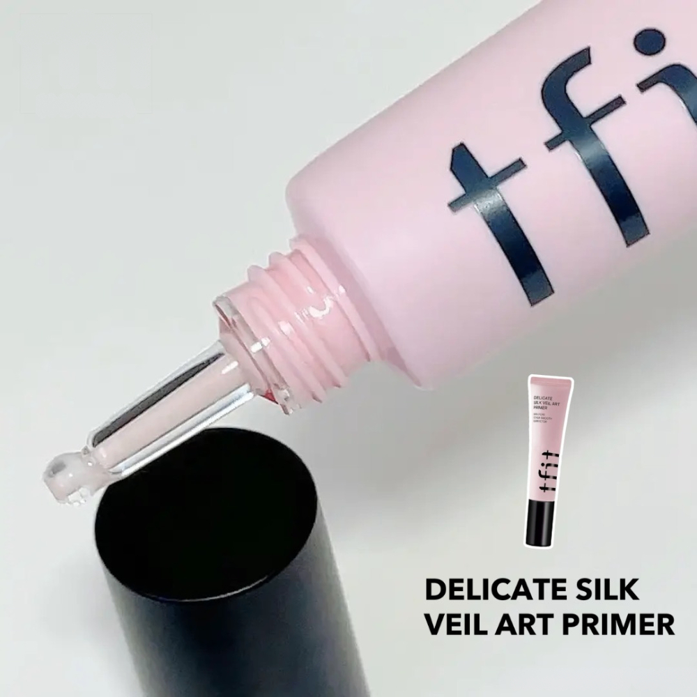 Kem lót Tfit Delicate Silk Veil Art Primer 30ml chỉnh màu da trông đều màu hơn kiềm dầu