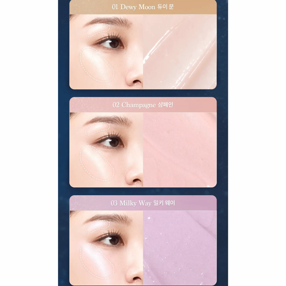 Thỏi bắt sáng Dasique Luminous Glow Stick 10g kết cấu mượt mà mỏng nhẹ