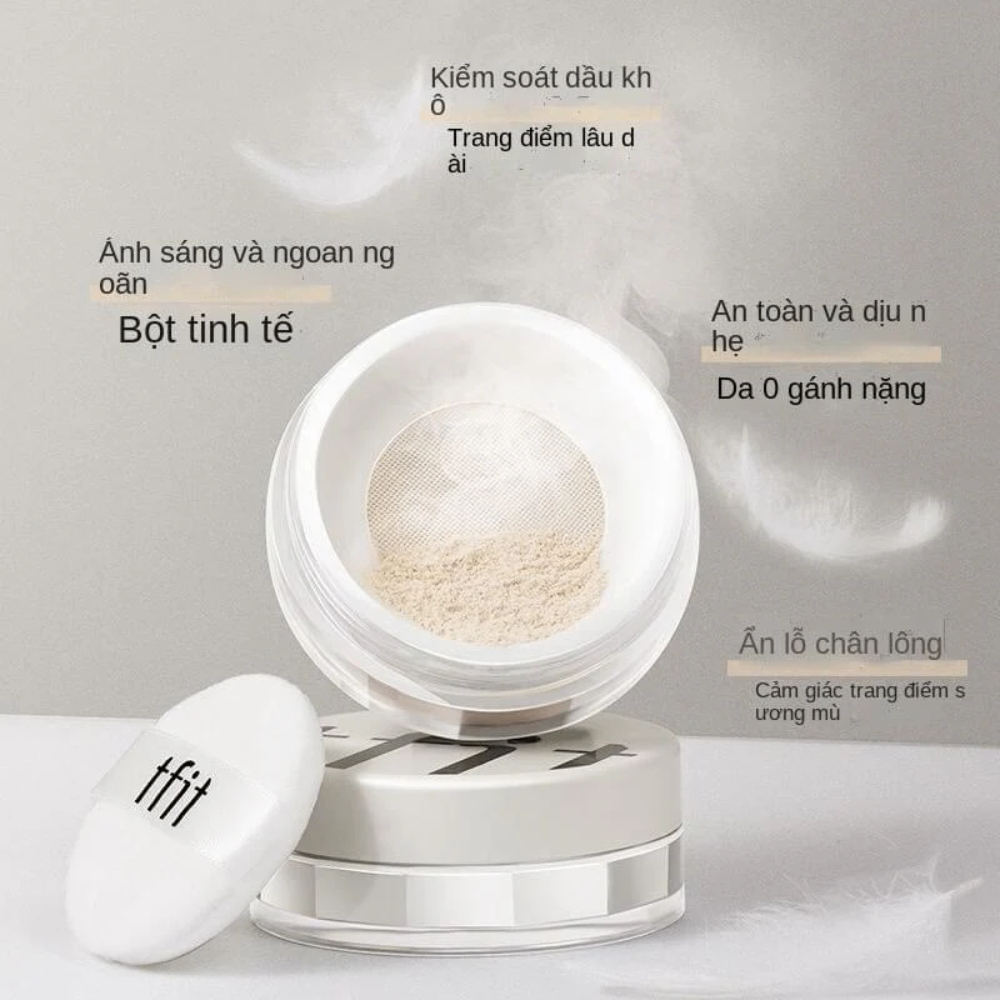 Phấn phủ dạng bột Tfit Translucent Powder 7g che phủ và kiềm dầu lâu trôi
