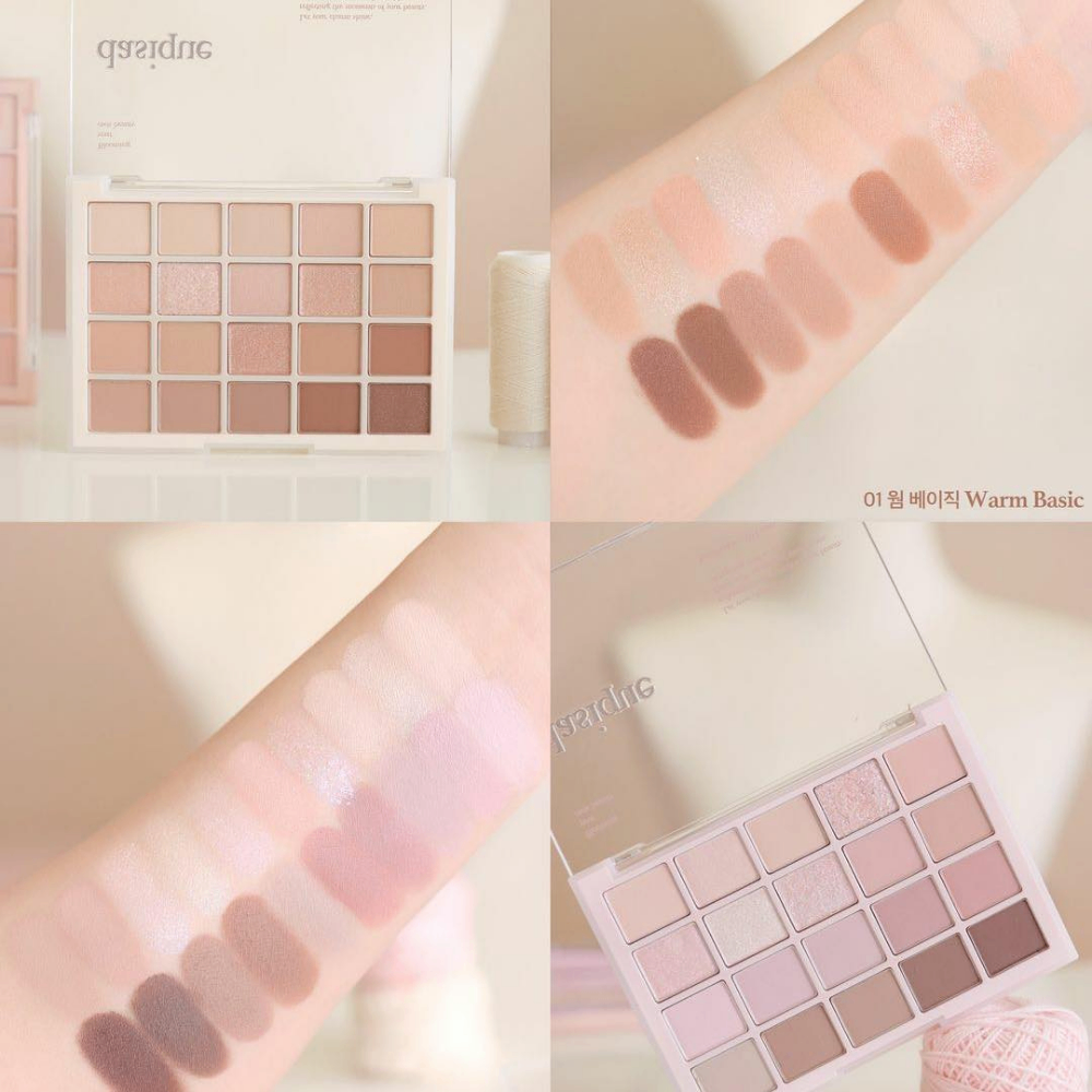 Phấn mắt trang điểm 20 ô Dasique Mood Shadow Palette 10g màu siêu xinh dễ tán