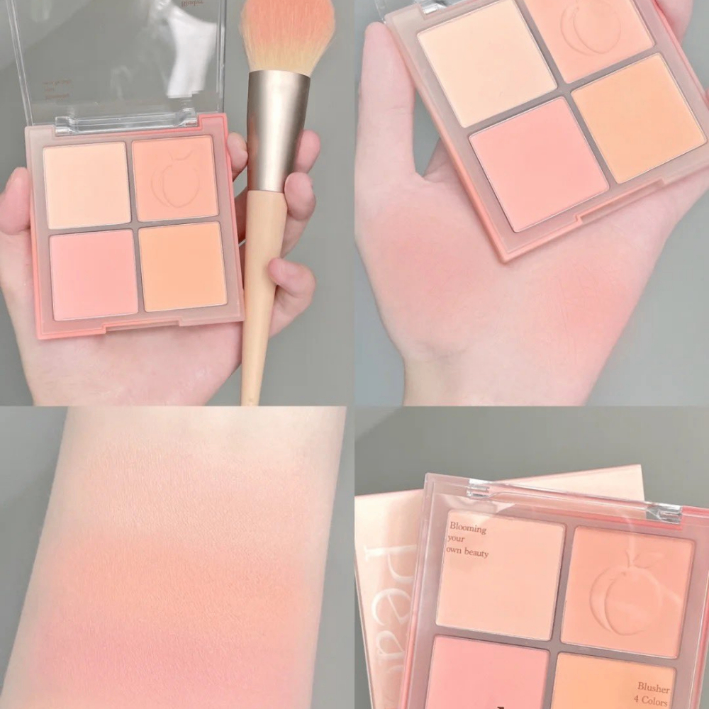Bảng phấn má hồng Dasique Blending Cheek chất phấn mềm mịn lên màu tự nhiên