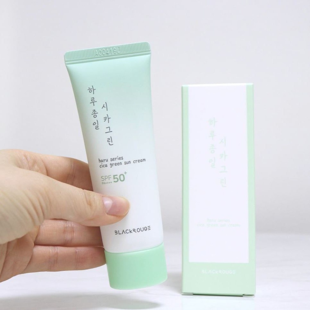 Kem chống nắng Black Rouge Cica Green Sun Cream 50ml bảo vệ da làm dịu phục hồi da