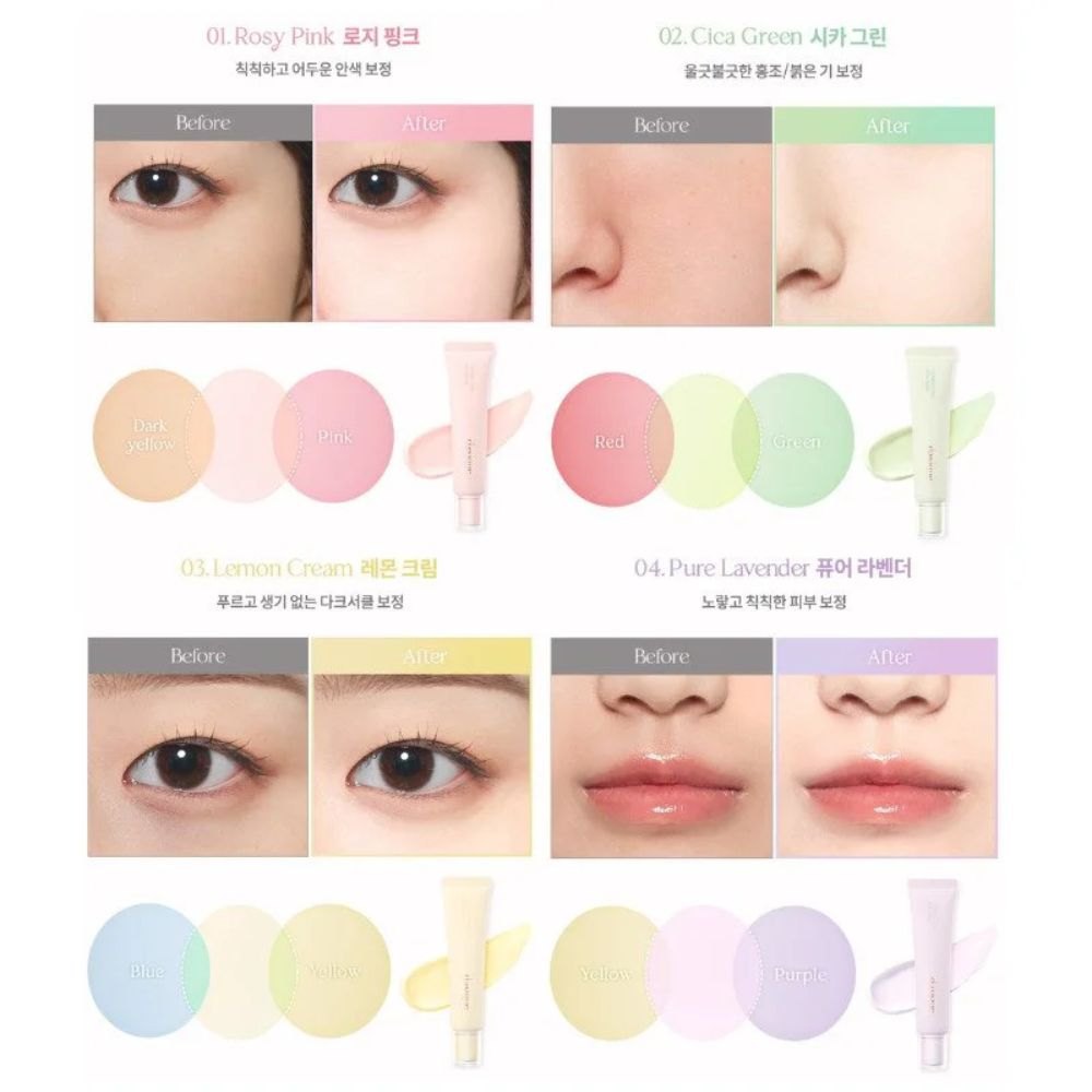 Kem lót Dasique Correcting Sun Base SPF50+ PA+++ 30ml hiệu chỉnh tông da hiệu quả tự nhiên