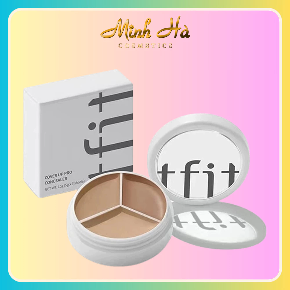 Che khuyết điểm Tfit Cover Up Pro Concealer 5g 3in1 ẩm mịn đa năng