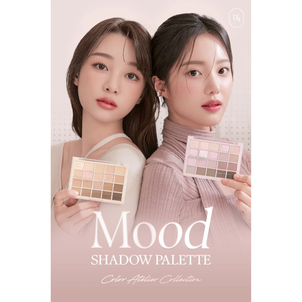 Phấn mắt trang điểm 20 ô Dasique Mood Shadow Palette 10g màu siêu xinh dễ tán