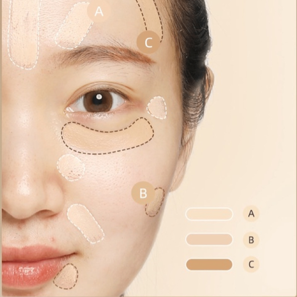 Che khuyết điểm Tfit Cover Up Pro Concealer 5g 3in1 ẩm mịn đa năng