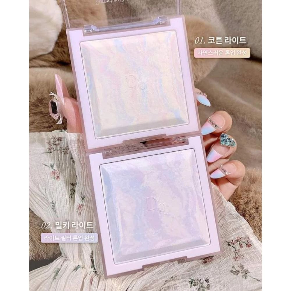 Phấn phủ hiệu chỉnh tone da Dasique Correcting Finish Powder 17g điều chỉnh sắc tố da đều màu