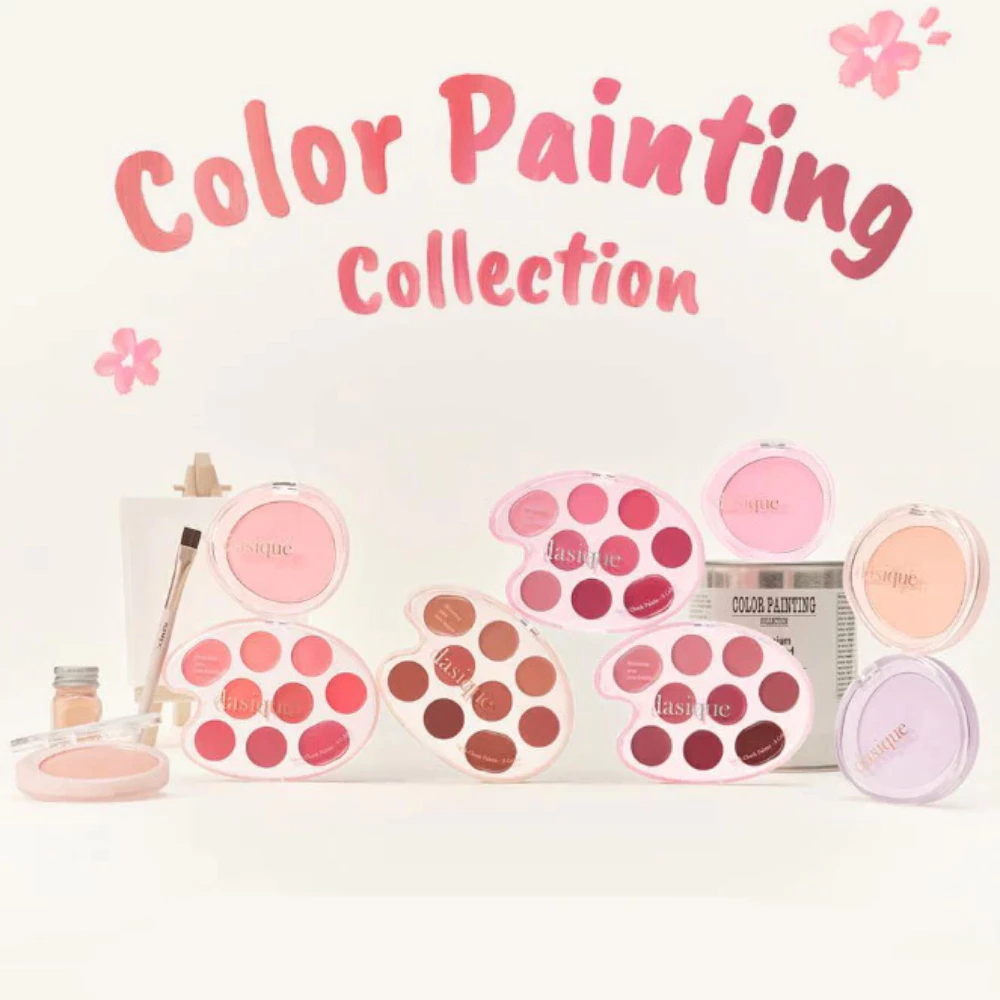 Bảng son và má hồng Dasique Mood Painting Lip & Cheek Palette 2in1 15g thiết kế tiện lợi