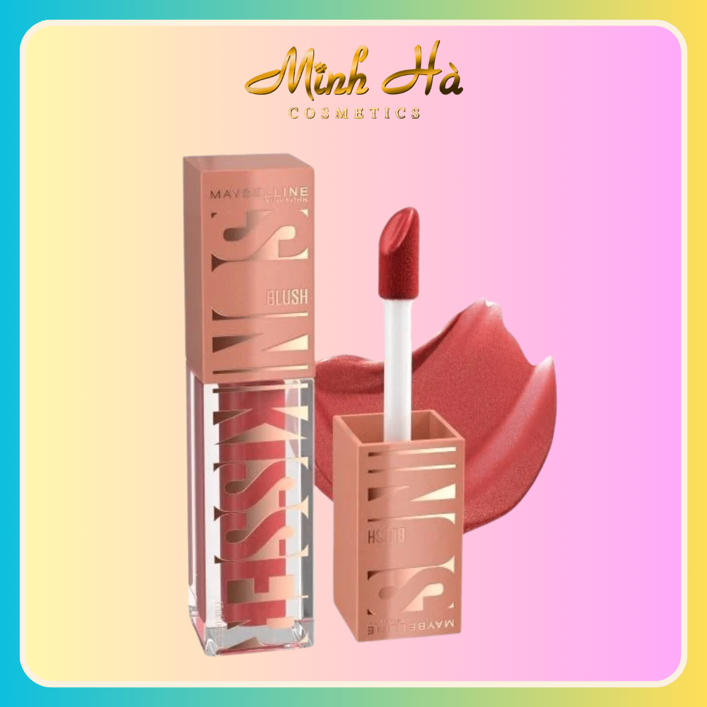Má hồng dạng kem Maybelline New York Sunkisser Blush 4.7ml chất kem mịn dễ tán bền màu