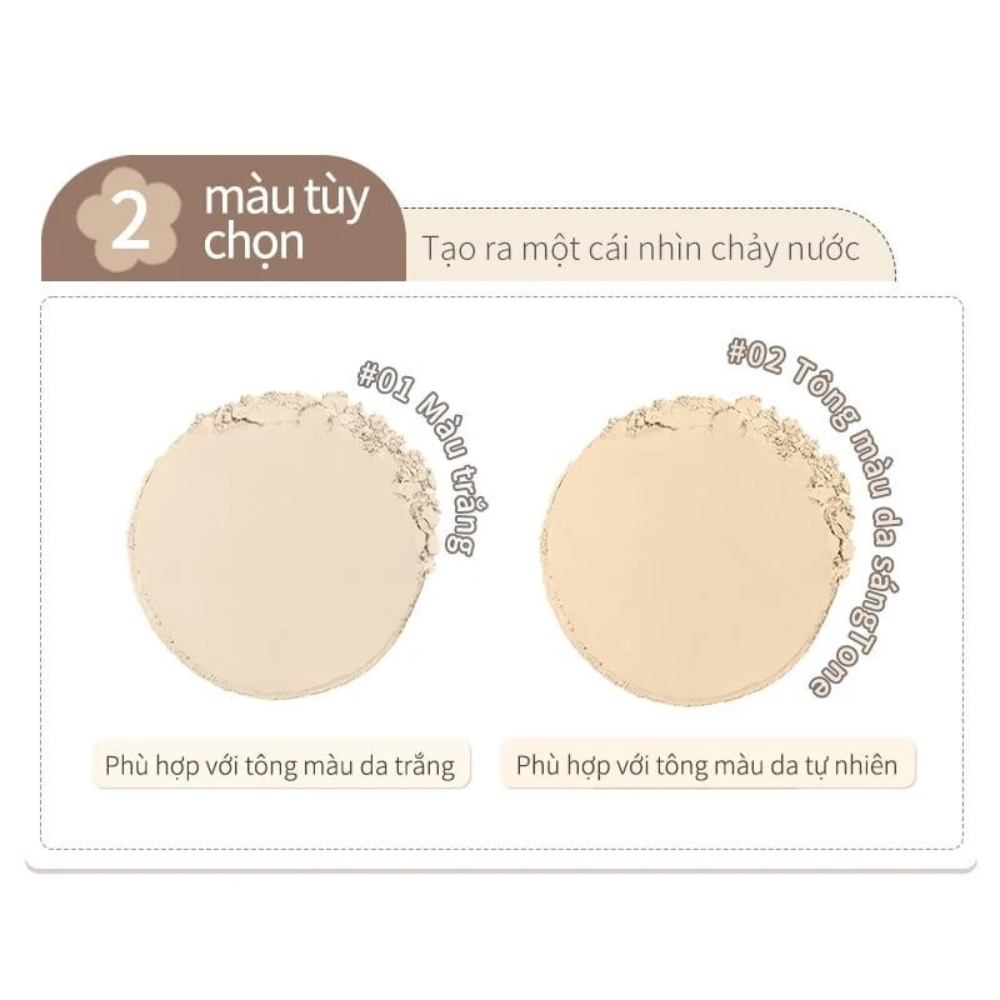 Phấn nền Judydoll Soft & Velvet Matte Powder Foundation 4g kiềm dầu lâu trôi