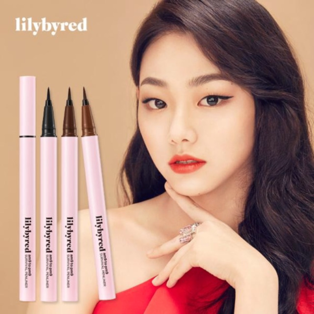 Kẻ mắt nước chống trôi Lilybyred AM9 To PM9 Survival PenLiner 0.6g chống trôi đường nét nhỏ và thanh mảnh