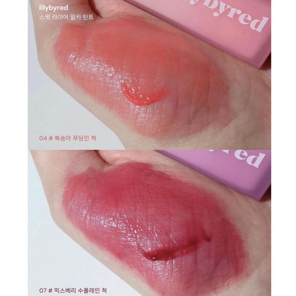 Set son Lilybyred Sweet Liar Milky Tint kèm chì kẻ viền môi tiện dụng