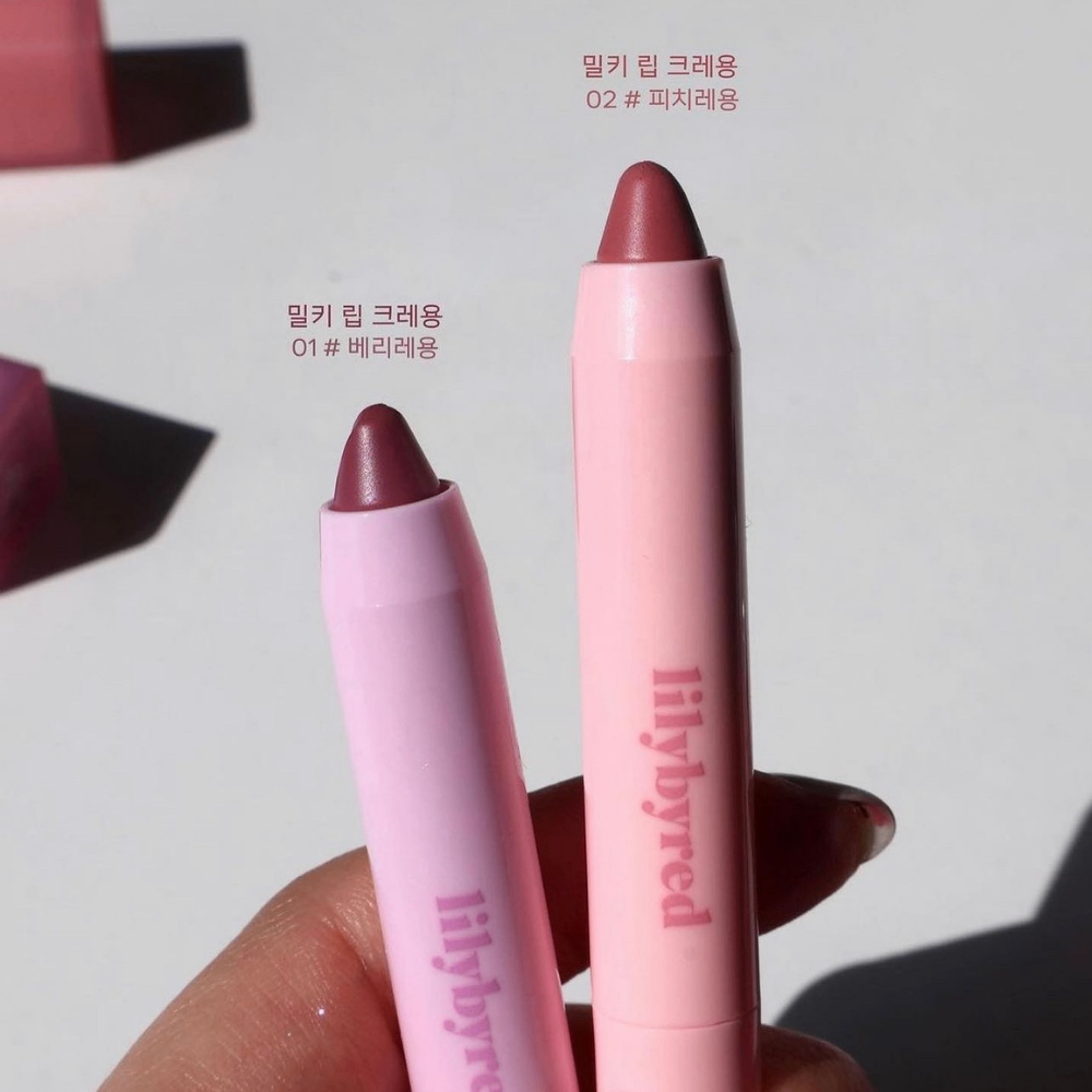 Set son Lilybyred Sweet Liar Milky Tint kèm chì kẻ viền môi tiện dụng