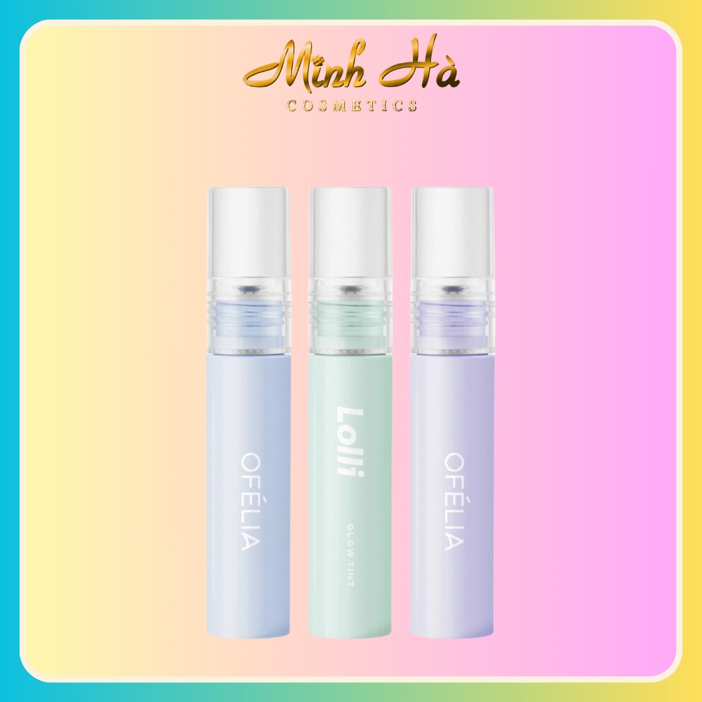 Son kem Ofelia Lolli Glow Tint 4g lâu trôi cho đôi môi căng mọng