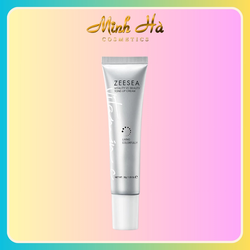 Kem Zeesea Vitality VC Beauty Tone Up Cream 30g làm sáng da chống nước