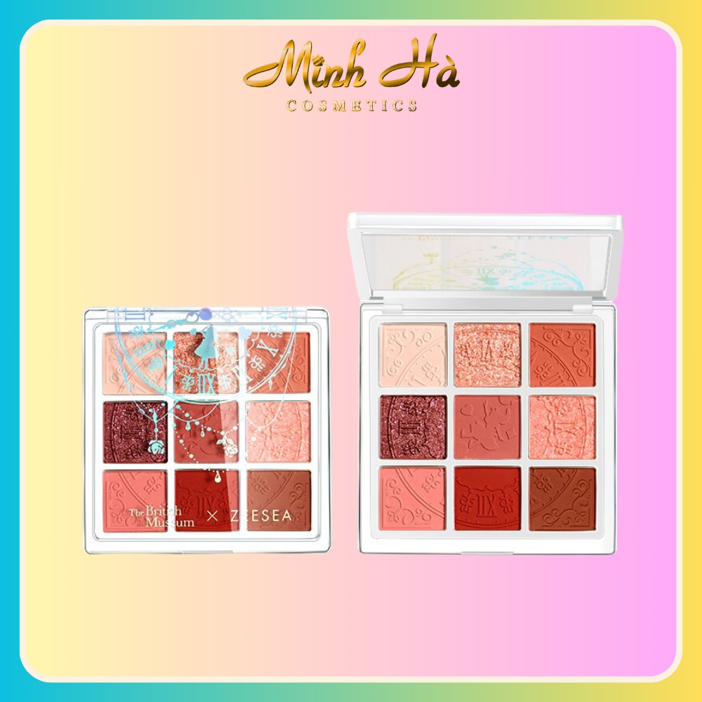 Bảng phấn mắt 9 ô Zeesea Dreamland Eyeshadow độ lên màu chuẩn và bám màu ổn định