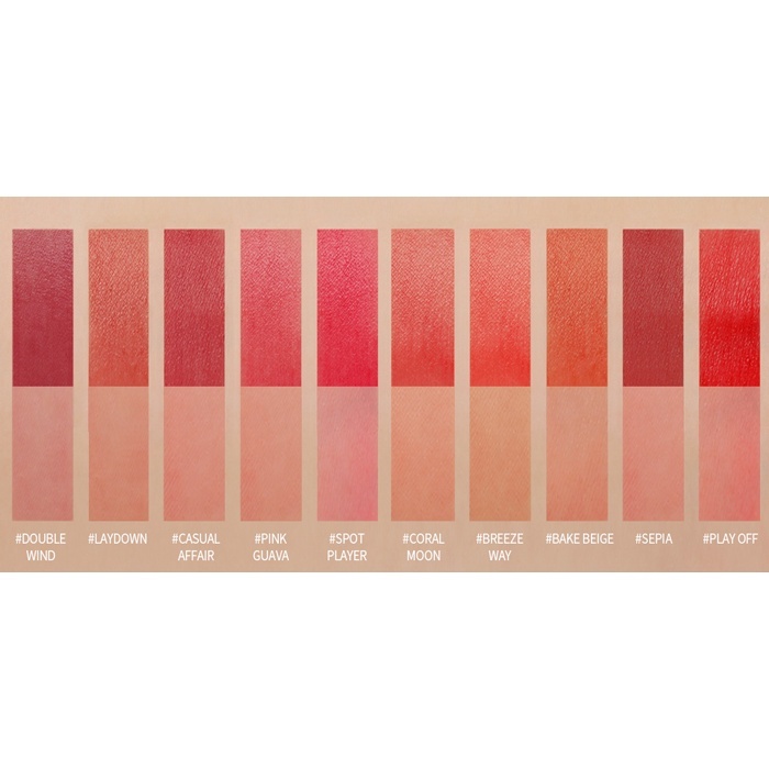 Son tint 3CE Blur Water Tint 4.6g bám màu tốt, lâu trôi, thời thượng, không kén da