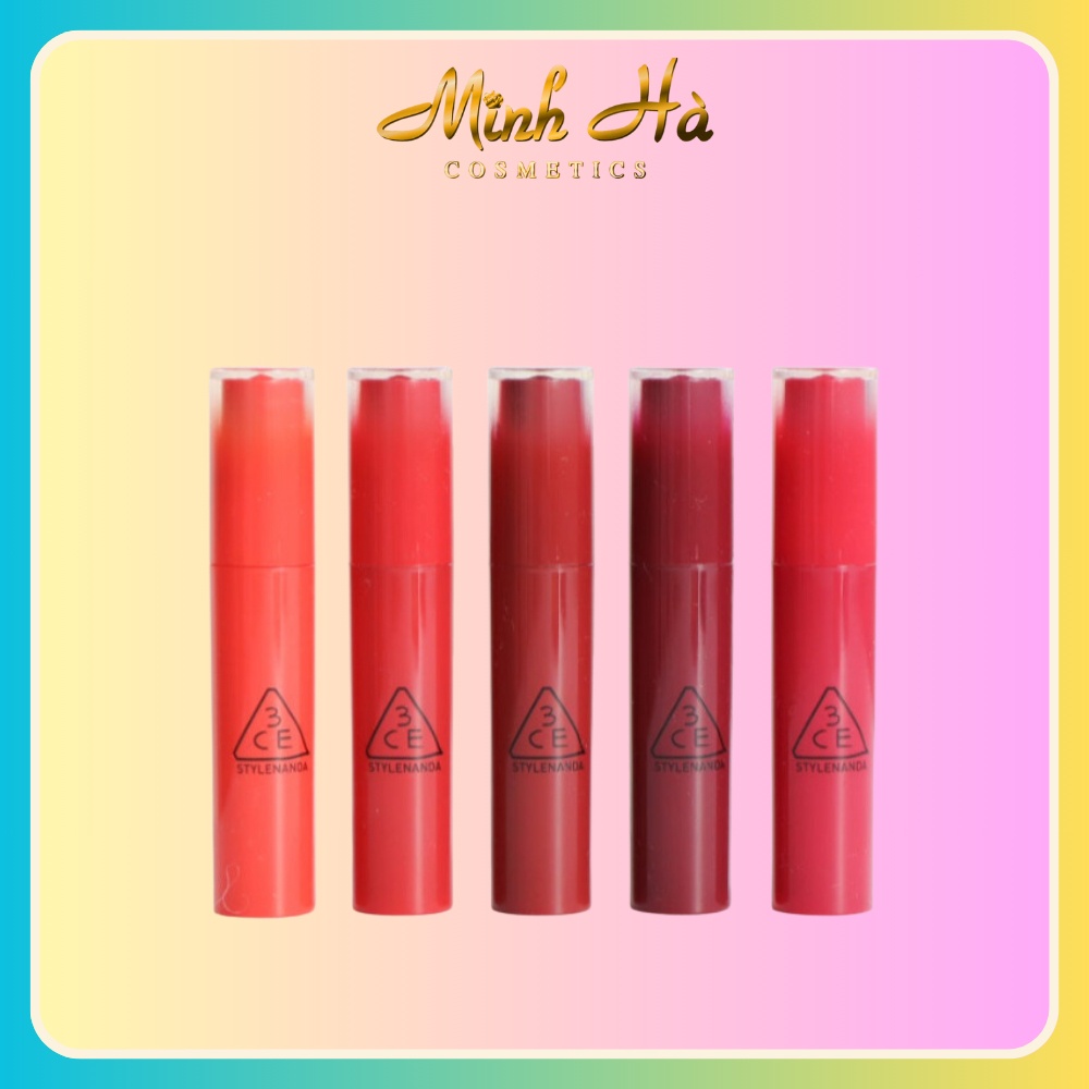 Son bóng 3CE Lazy Pop Lip Stain 4.5g tươi tắn bền màu cả ngày dài