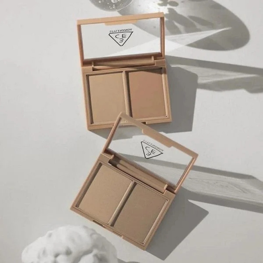 Phấn tạo khối 3CE Contour Shading 8.6g chất phấn mịn lì dễ tán