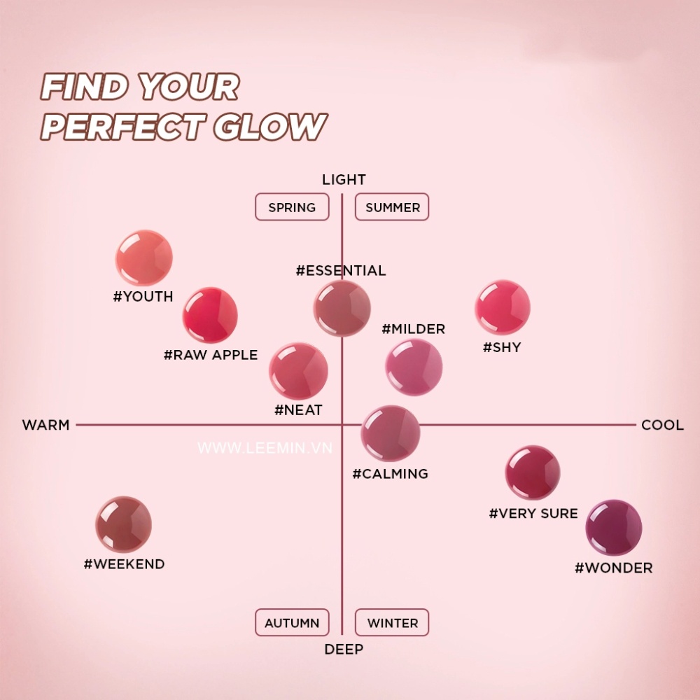 Son bóng dưỡng ẩm, căng mọng môi 3CE Drop Glow Gel 4g không tạo vân môi, siêu dưỡng