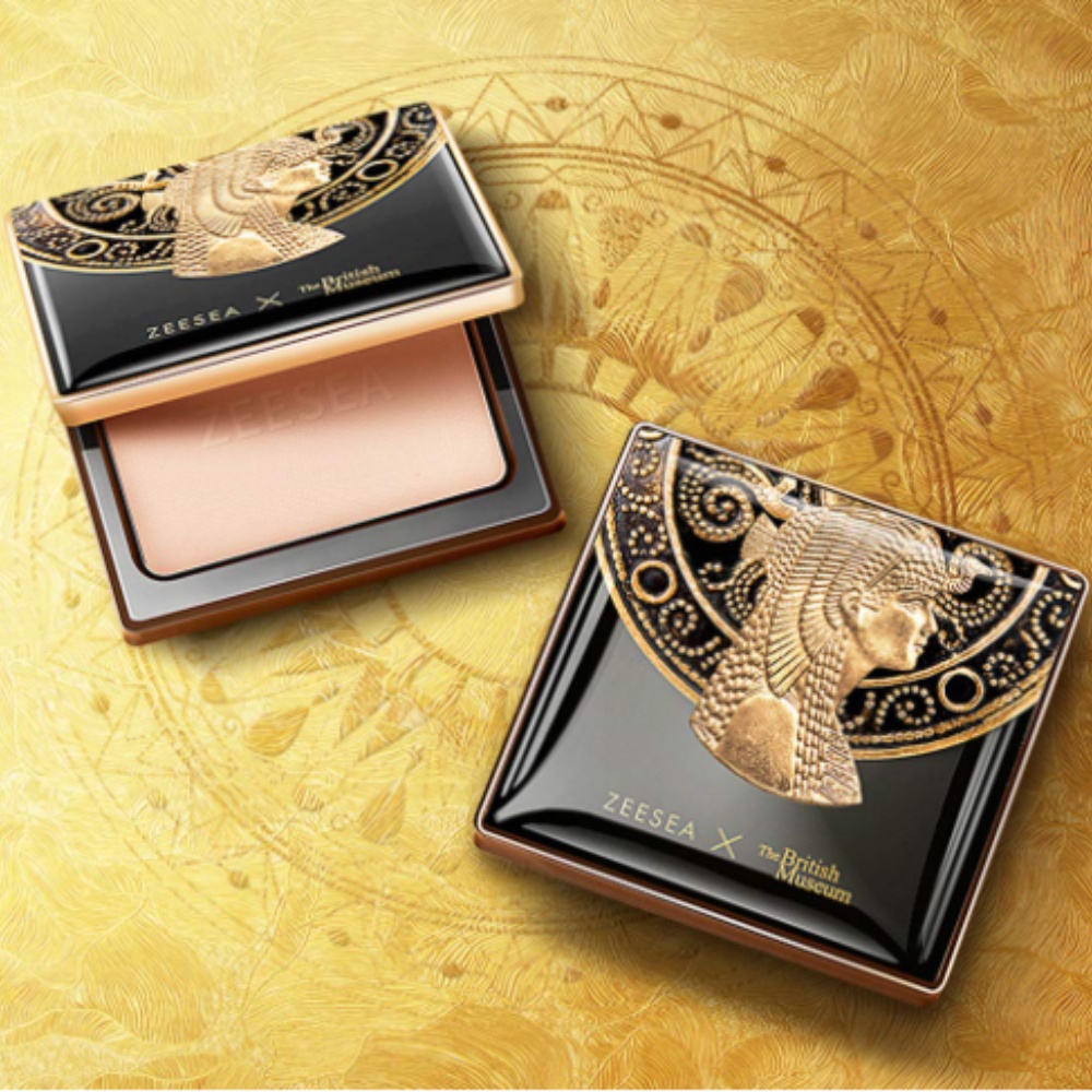 Phấn phủ dạng nén Zeesea Refreshing Silky Powder 8g kiềm dầu lâu trôi