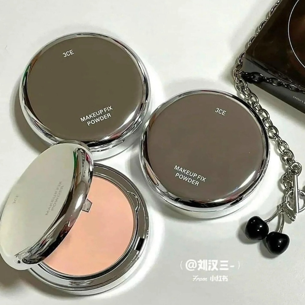 Phấn phủ 3CE Makeup Fix Powder 10g che phủ và làm mịn da