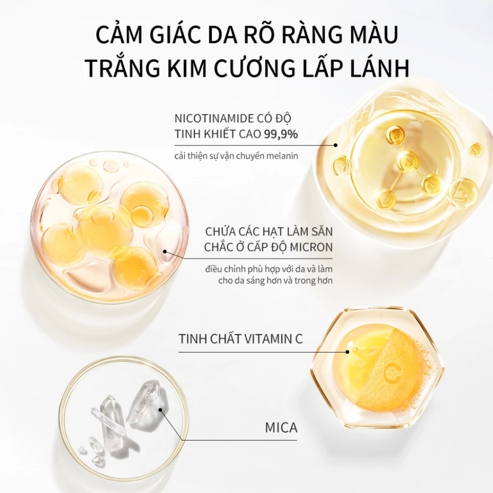 Kem Zeesea Vitality VC Beauty Tone Up Cream 30g làm sáng da chống nước