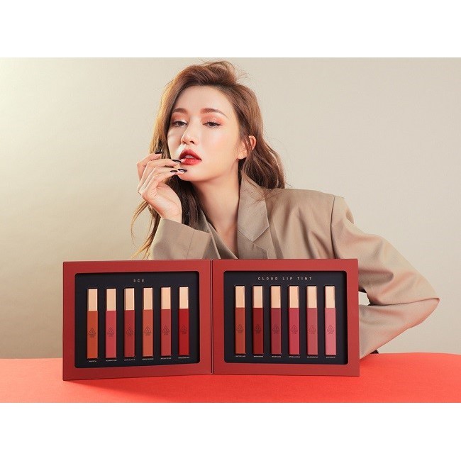 Son kem lì 3CE Cloud Lip Tint 4g bám lâu, lên màu chuẩn