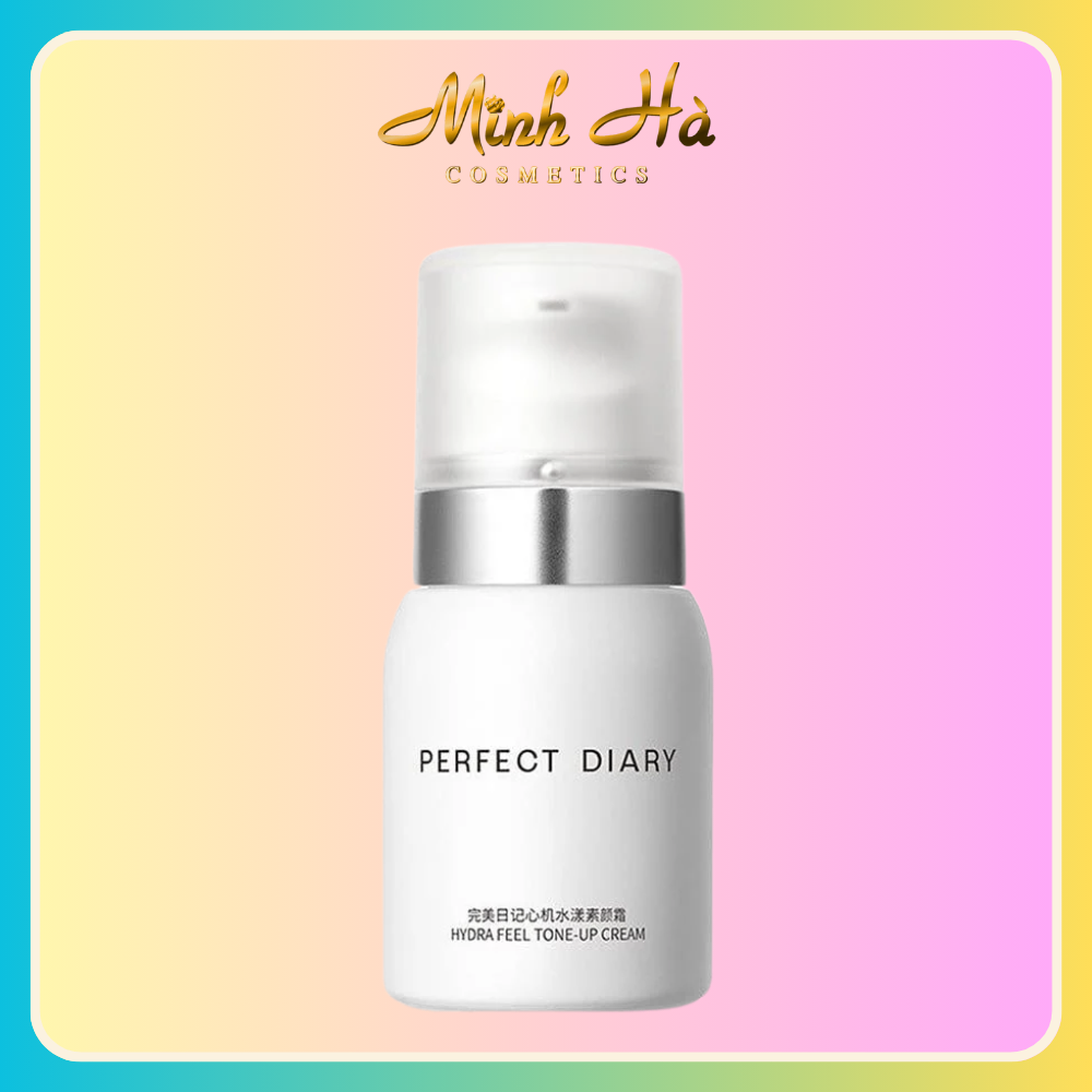 Kem dưỡng nâng tông Perfect Diary Hydra Feel Tone Up Cream 40g mỏng nhẹ làm đều màu da