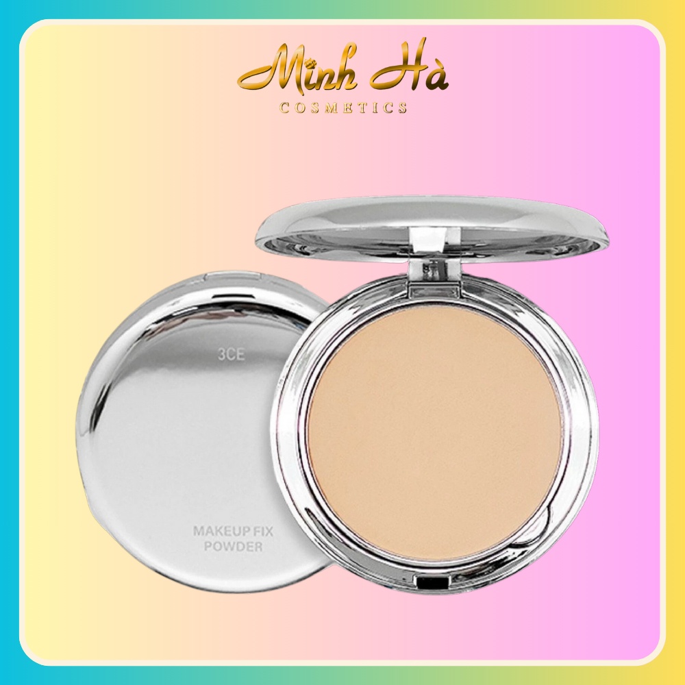 Phấn phủ 3CE Makeup Fix Powder 10g che phủ và làm mịn da