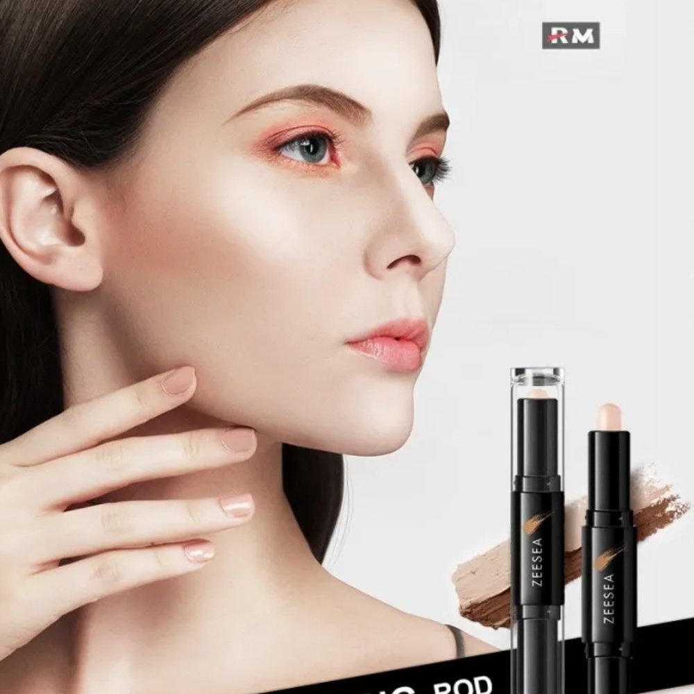 Bút tạo khối và bắt sáng Zeesea 2 trong 1 tạo điểm nhấn và chiều sâu cho khuôn mặt