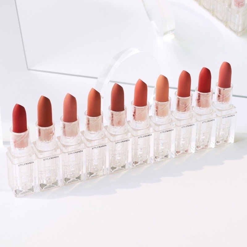 Son 3CE Soft Matte Lipstick 3.5g mềm, lì và nhẹ môi