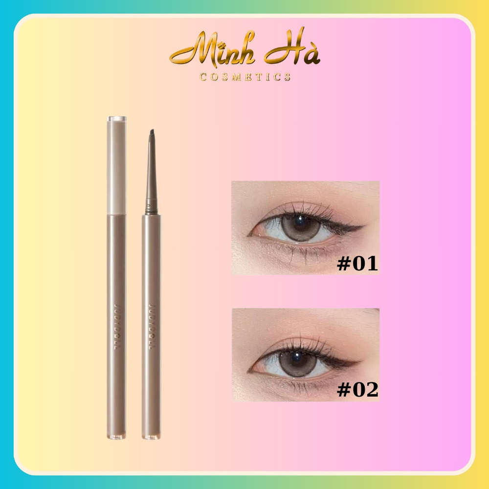 Bút kẻ mắt Judydoll Slim Gel Eyeliner 1g kết cấu mềm mịn lâu trôi