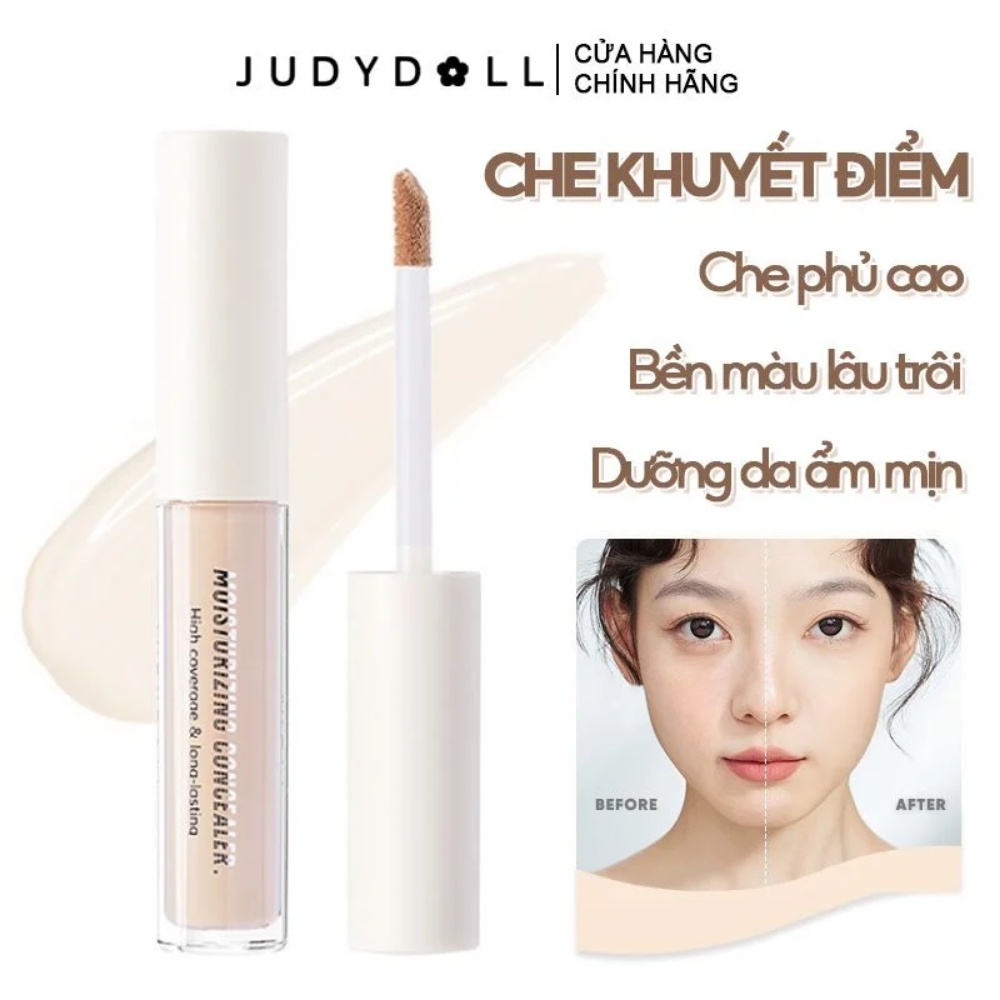 Kem che khuyết điểm Judydoll Traceless Cloud-touch Concealer 3.2g che phủ tốt bền màu
