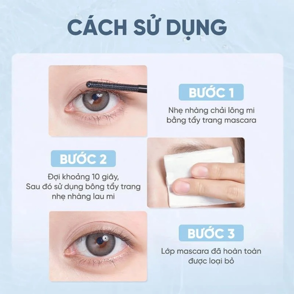 Tẩy trang mi Judydoll Mascara Remover 5g làm sạch dịu nhẹ