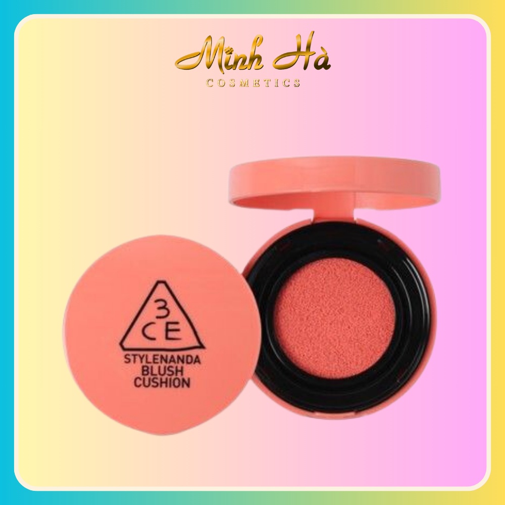 Phấn má hồng 3CE Blush Cushion 8g cho đôi má hiệu ứng hồng tự nhiên