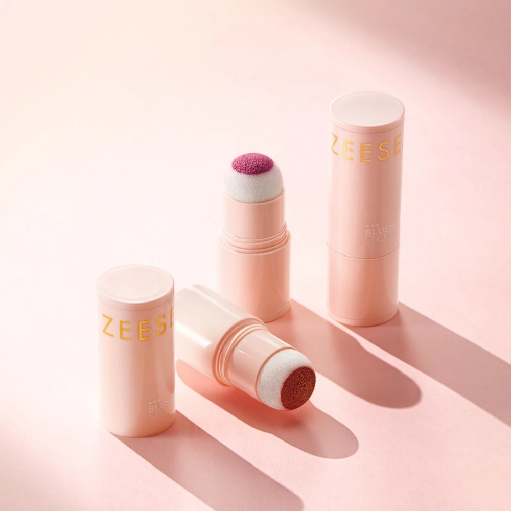 Thỏi má hồng Zeesea Nourishing Colors Mist Blush Stick 10g chất bột mịn nhỏ gọn tiện lợi