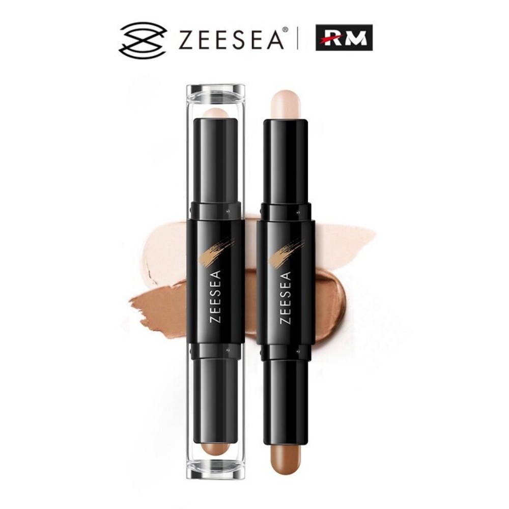 Bút tạo khối và bắt sáng Zeesea 2 trong 1 tạo điểm nhấn và chiều sâu cho khuôn mặt