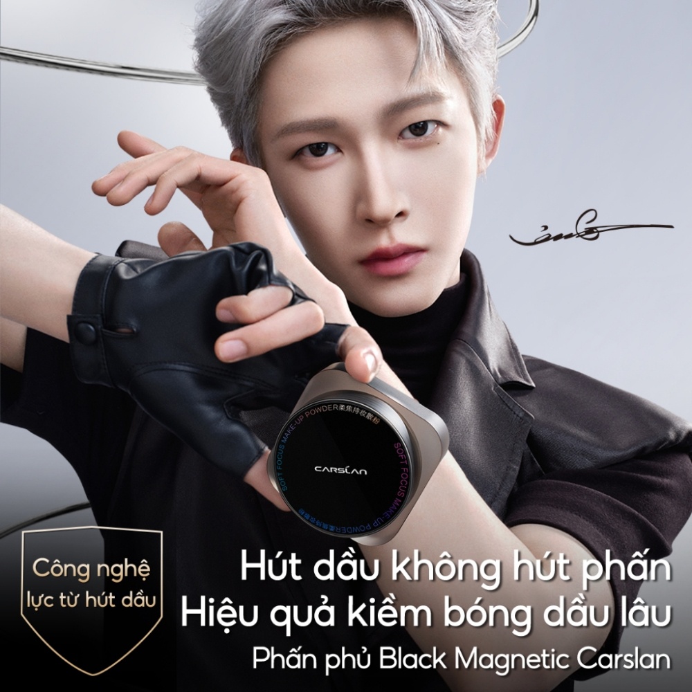 Phấn phủ bột Carslan Soft Focus Make-up Powder 8g kiềm dầu lâu trôi