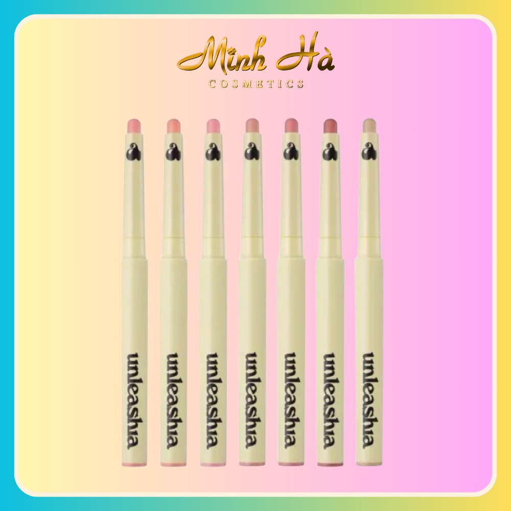 Chì kẻ môi Unleashia Oh! Happy Day Lip Pencil 0.8g tạo hiệu ứng viền môi