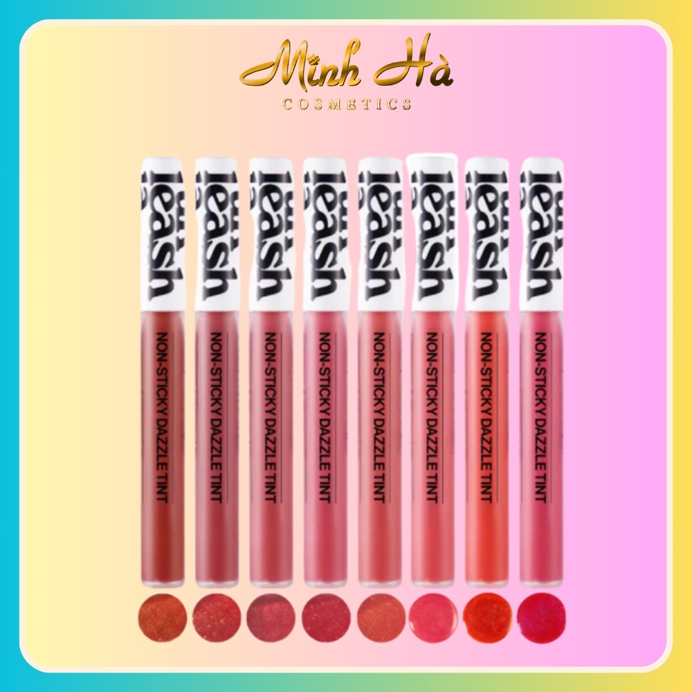 Son bóng nhũ Unleashia Non-Sticky Dazzle Tint 4g lấp lánh kim tuyến lâu trôi