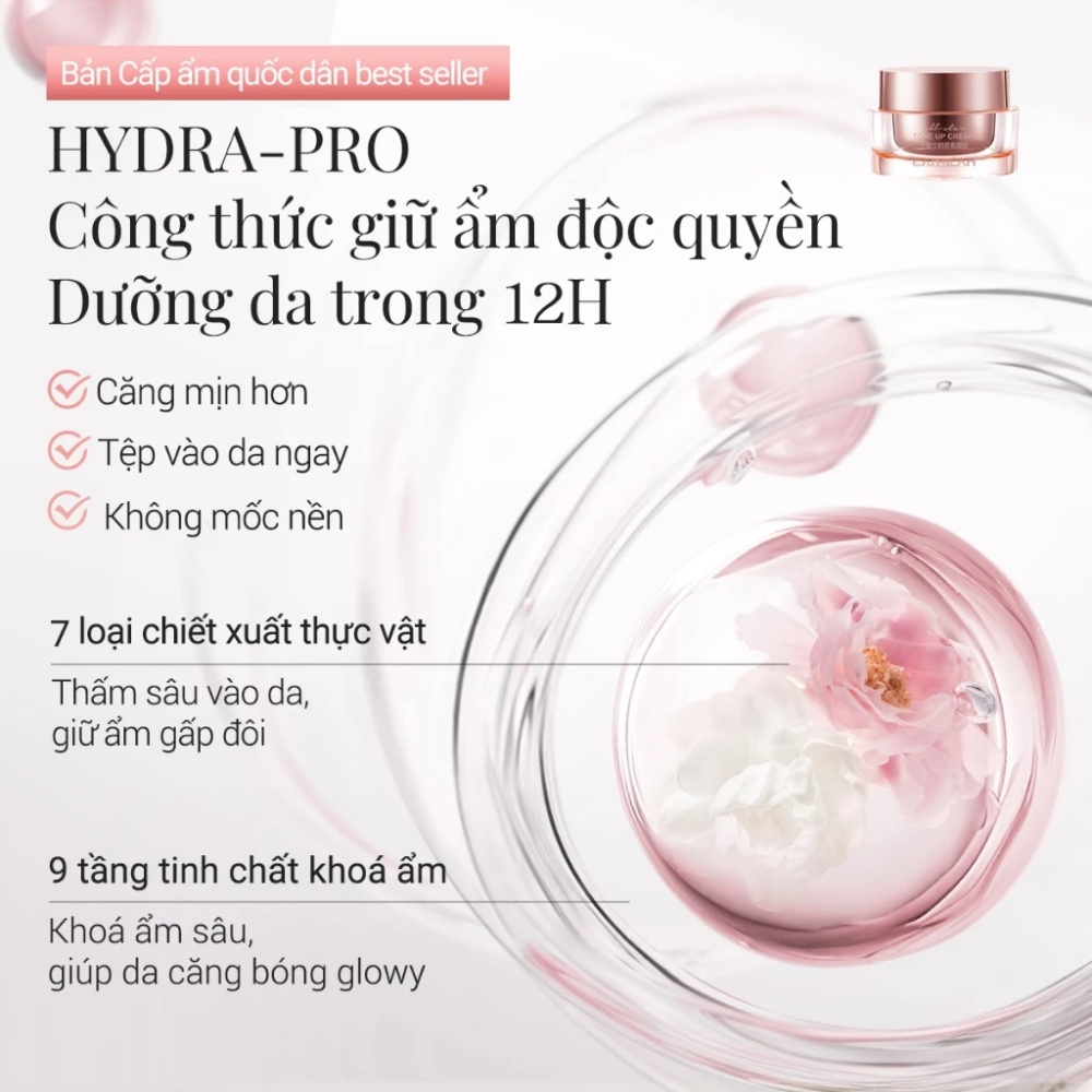 Kem nâng tông Carslan All Star Tone Up Cream 50g dưỡng ẩm che khuyết điểm hiệu quả