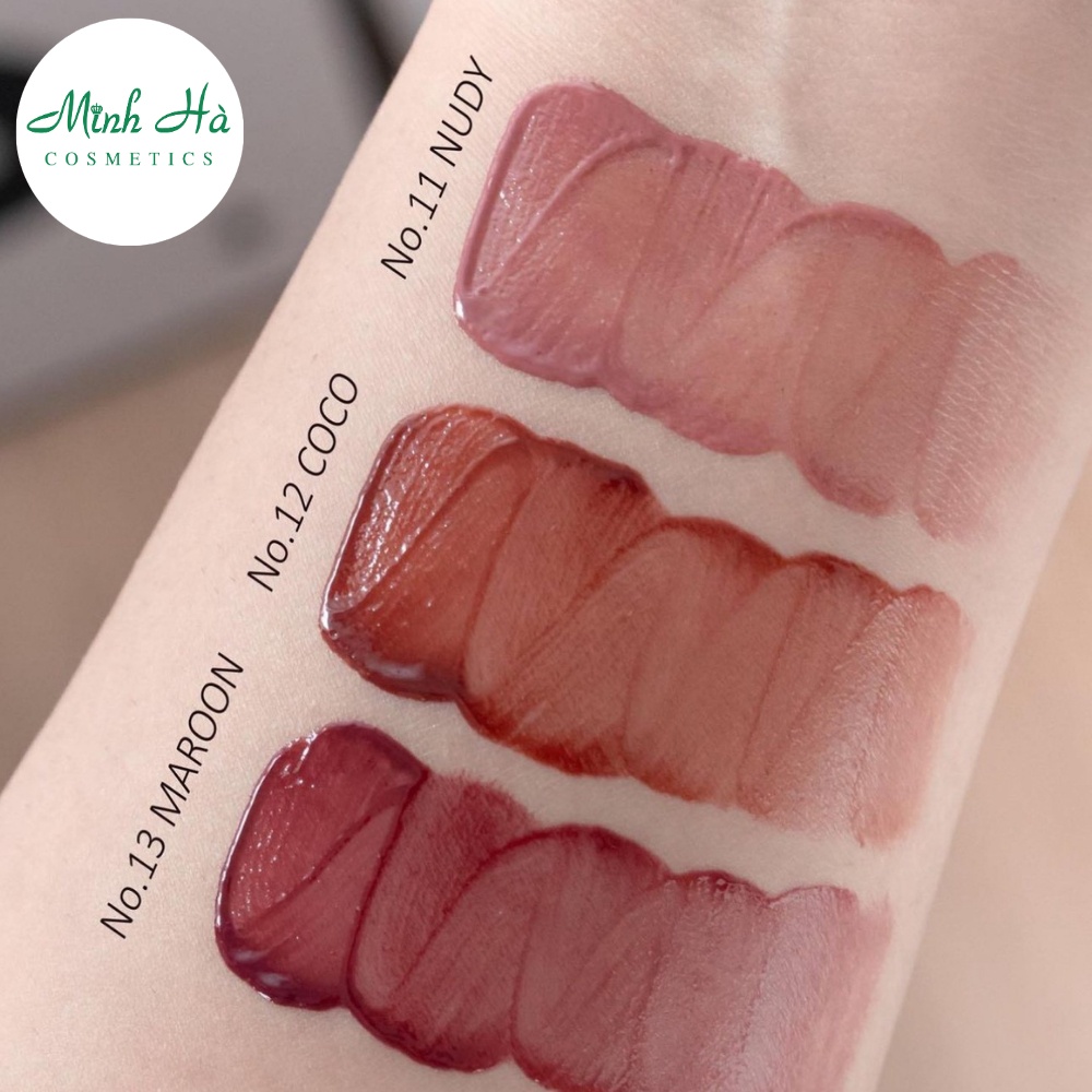 Son tint bóng Bbia Glow Lip Tint 3.2g màu sắc tươi sáng và bắt mắt không gây nặng môi