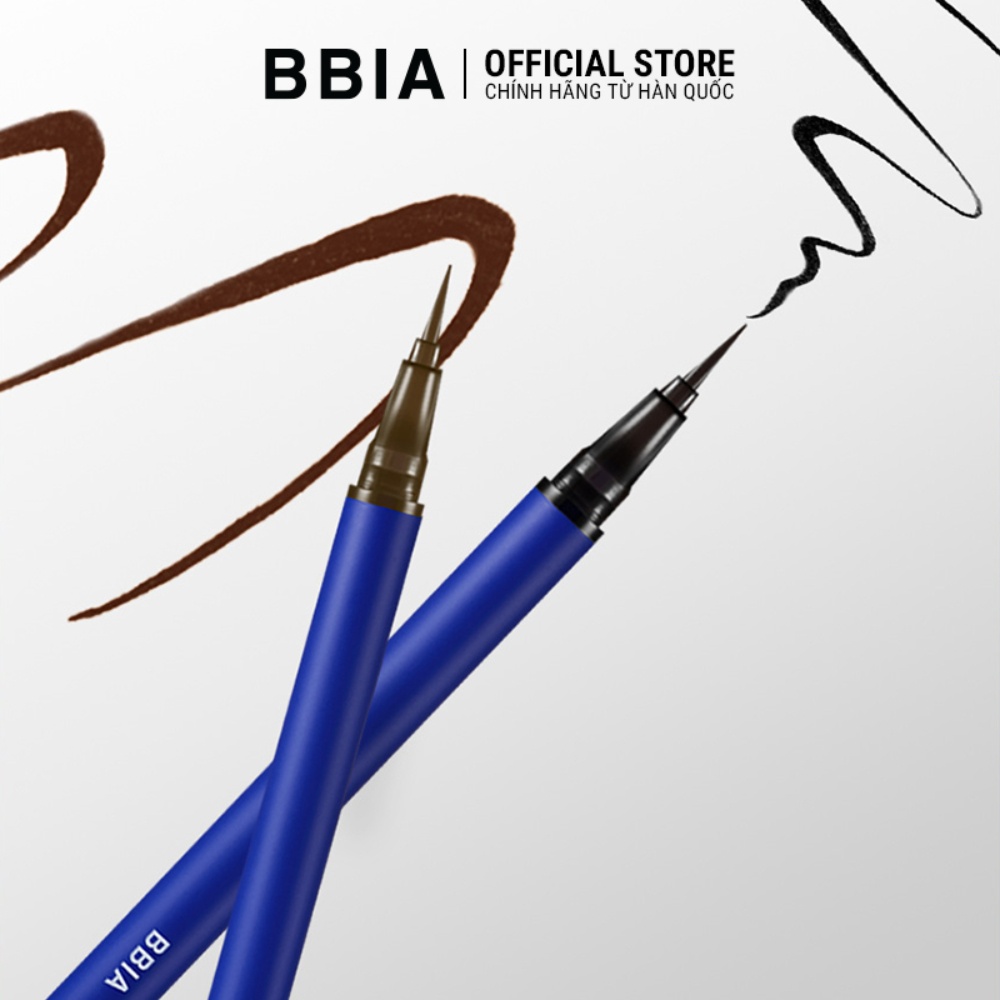 Kẻ mắt nước Bbia Never Die Brush Eyeliner 0.4g nét mực đậm và chống nước