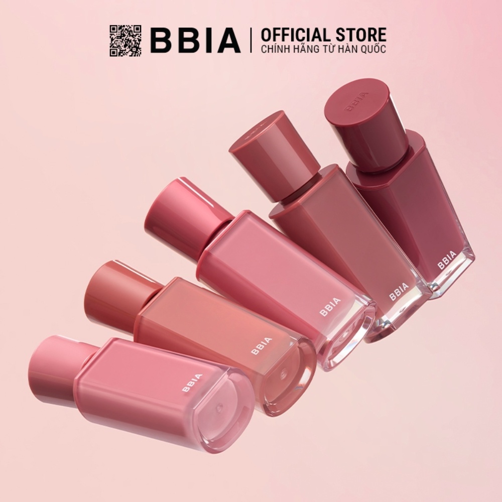 Son tint bóng Bbia Glow Tint MLBB Edition 3.2g giữ môi căng bóng bám màu tốt