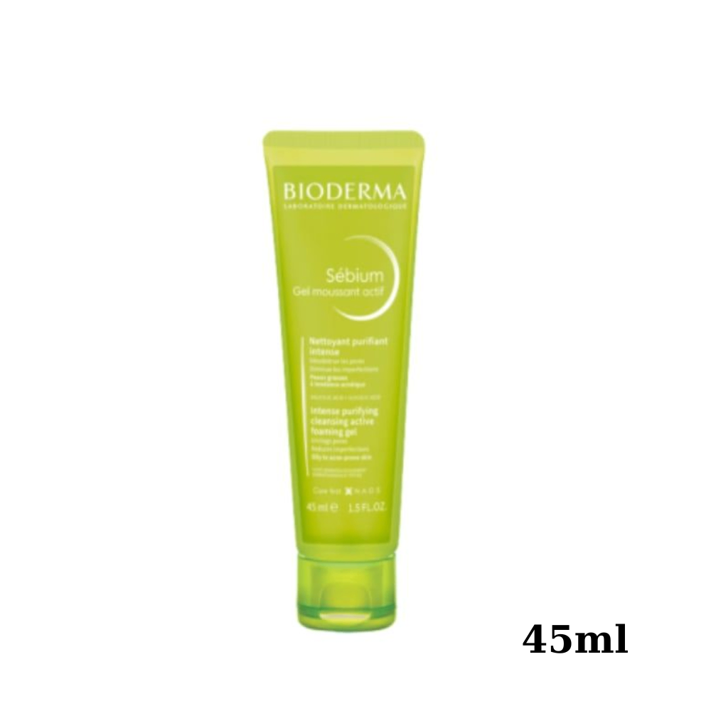 Sữa rửa mặt Bioderma Sensibio Gel Moussant 45ml không chứa xà phòng, không gây kích ứng