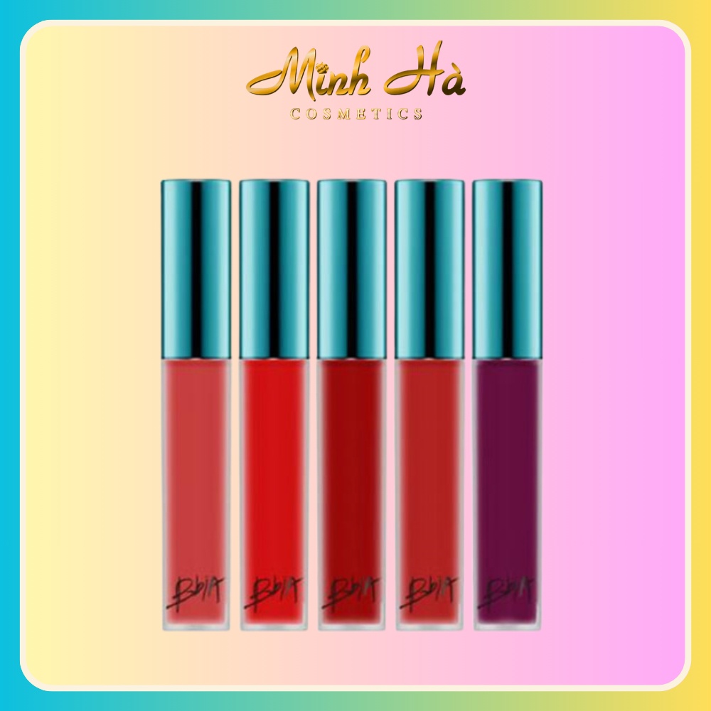Son kem lì BBIA Last Velvet Lip Tint Version 1 5g lên môi mướt mịn bền màu