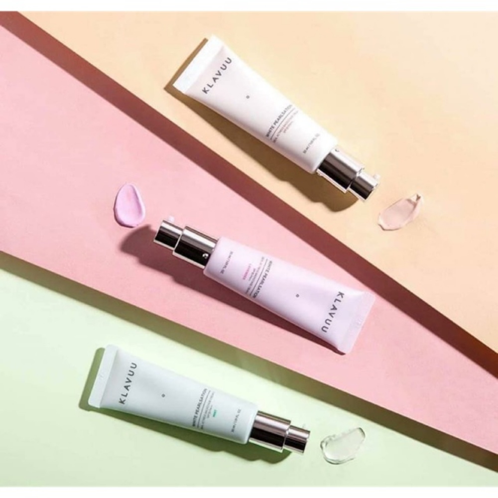 Kem lót Klavuu White Pearlsation Ideal Actress Backstage Cream SPF30 Pa++ 30ml dưỡng ẩm giúp làm nổi bật vẻ đẹp tự nhiên